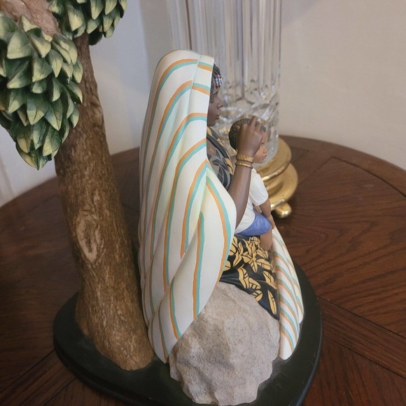 KEITH MALLETT Griot Large Figurine # 78/5000 - Picture 5 of 9